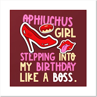 Ophiuchus Girl Horoscope Heels Stepping Birthday Like Boss Posters and Art